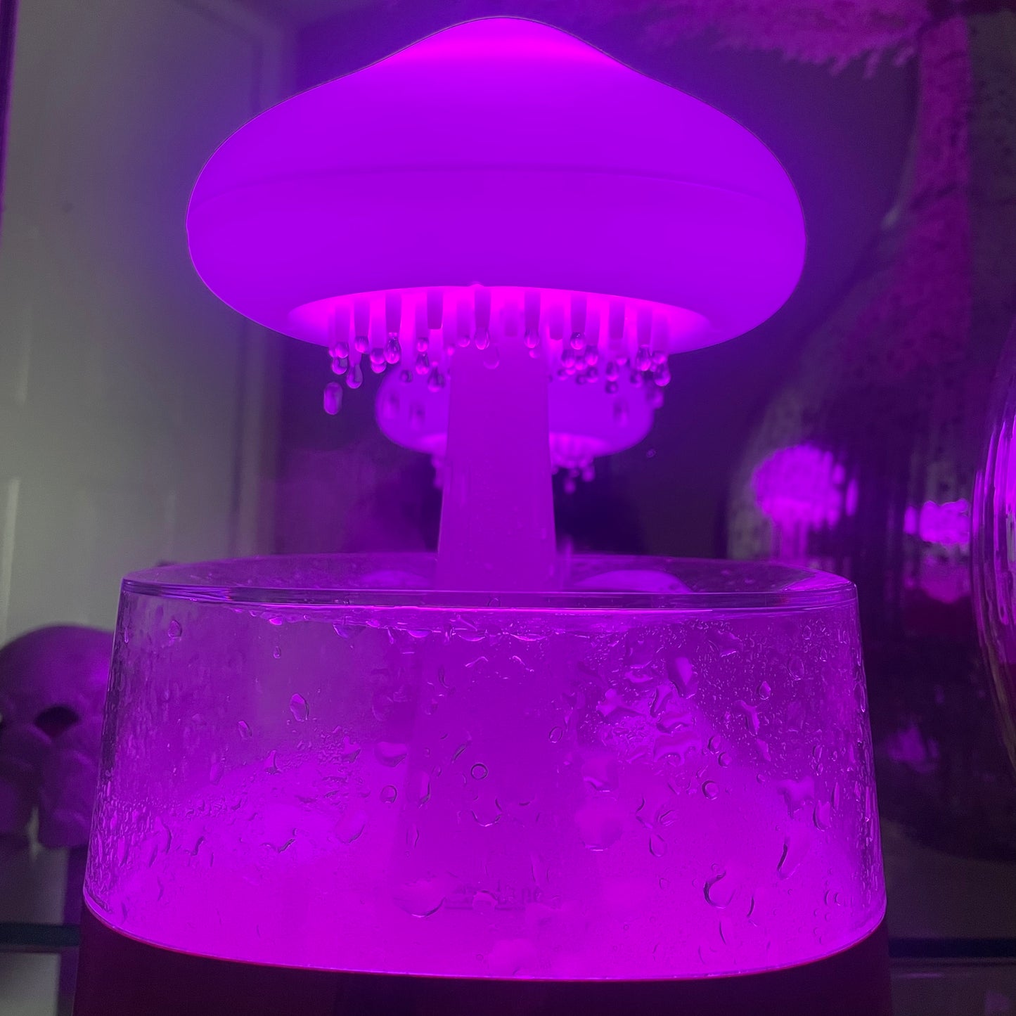 Rainy Cloud Humidifier – Aesthetic LED Cool Mist Diffuser with Rainfall Visual & Mood Lighting