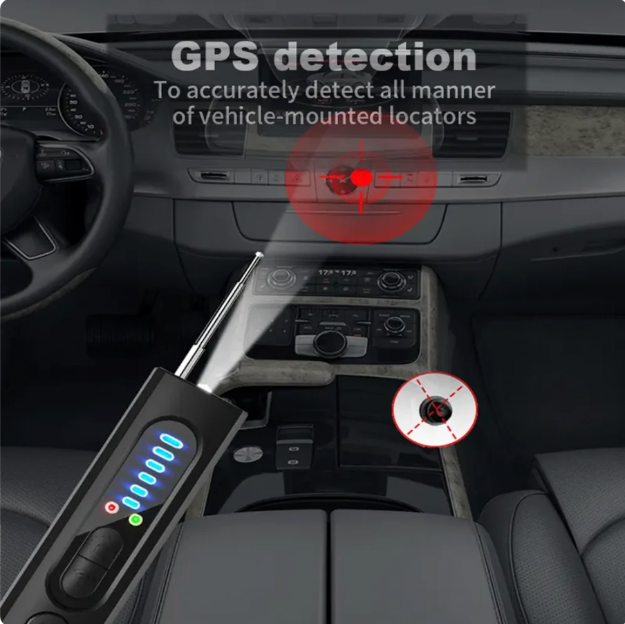 SpyFinder Plus Hidden Camera Detector – Advanced Personal Privacy Protection Device with LED Detection Technology