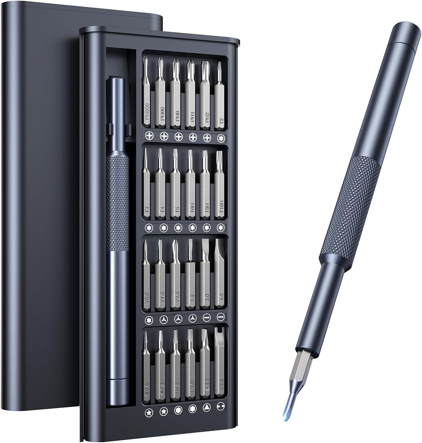 25-in-1 Precision Screwdriver Set – Magnetic Mini Repair Tool Kit for Electronics, Phones & Eyeglasses