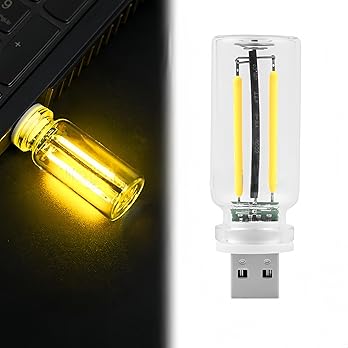Touch Control Retro LED Night Light – USB Mini Multi-Color Ambient Lamp for Car, Bedroom & Desk