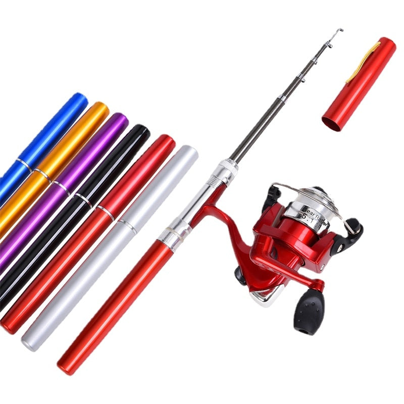 Pocket Fishing Rod – Telescopic Mini Fishing Pole for Travel, Backpacking & Compact Tackle Kits