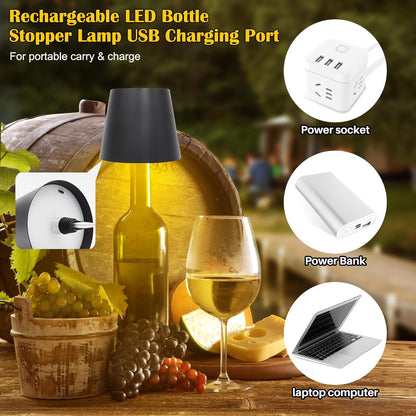 Wireless Bottle Lamp – Compact & Lightweight LED Light for Home, Office & Ambient Decor
