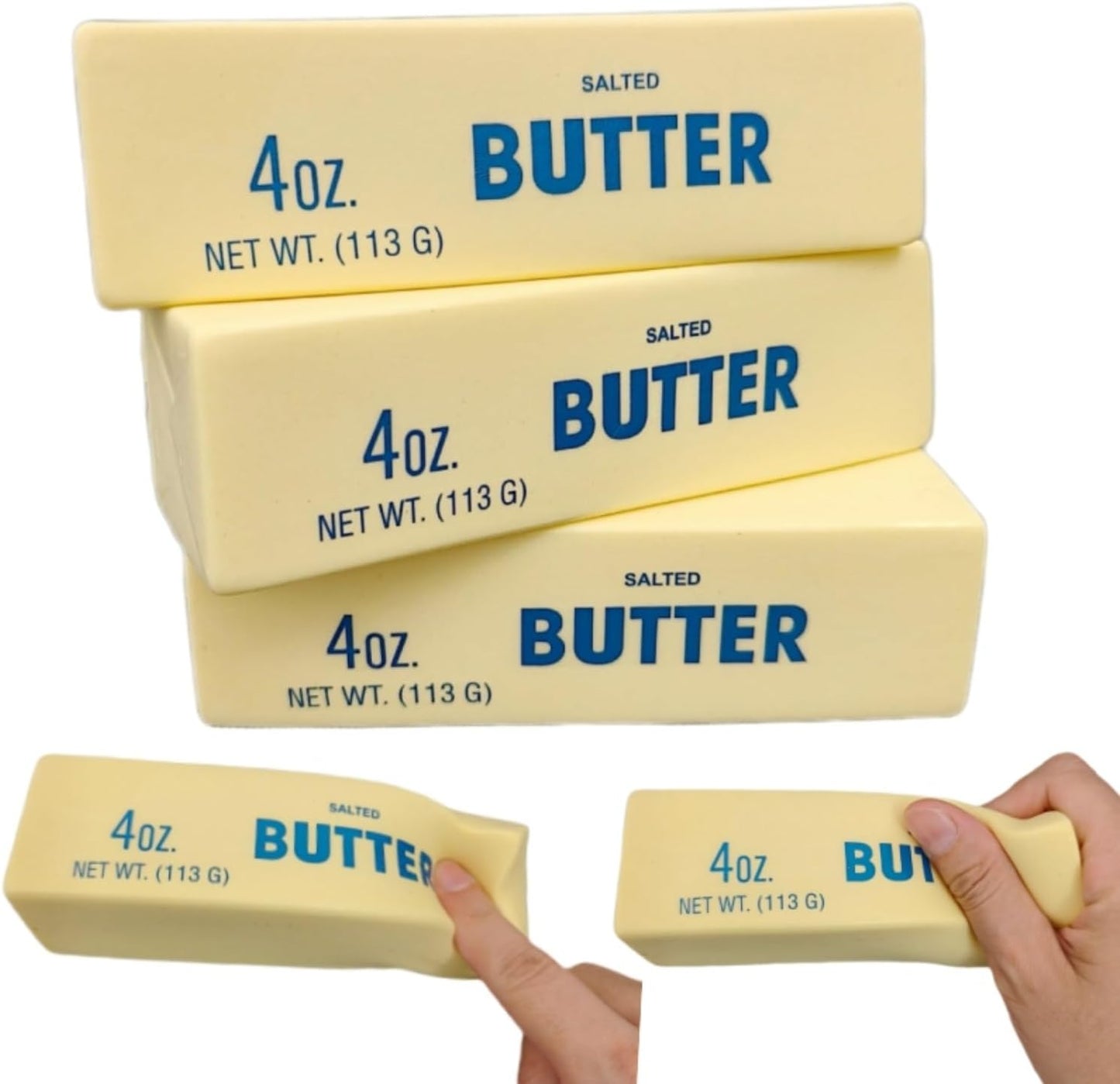 Butter Stick Squishy Toy Slow Rising Stress Relief Fidget Sensory Toy