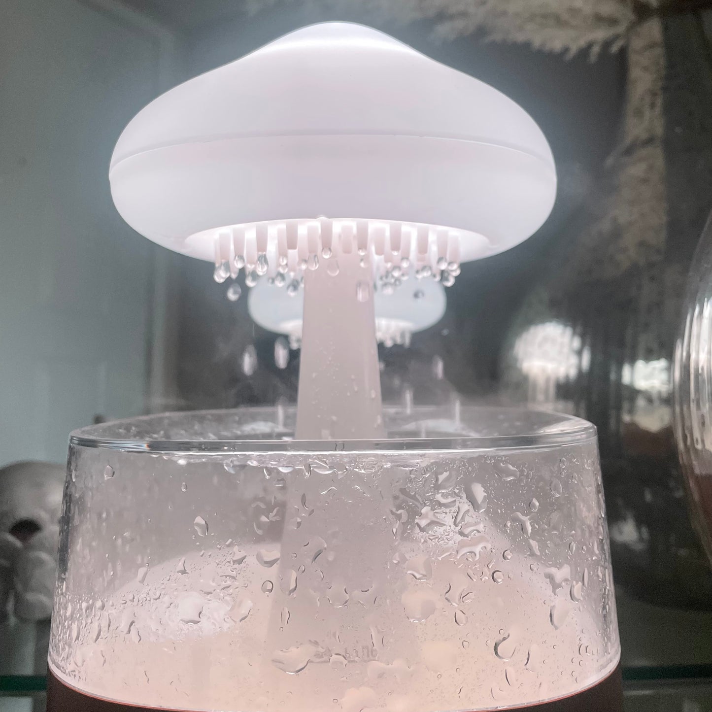Rainy Cloud Humidifier – Aesthetic LED Cool Mist Diffuser with Rainfall Visual & Mood Lighting