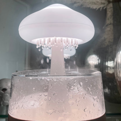 Rainy Cloud Humidifier – Aesthetic LED Cool Mist Diffuser with Rainfall Visual & Mood Lighting