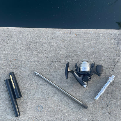 Pocket Fishing Rod – Telescopic Mini Fishing Pole for Travel, Backpacking & Compact Tackle Kits