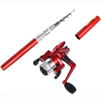 Pocket Fishing Rod – Telescopic Mini Fishing Pole for Travel, Backpacking & Compact Tackle Kits