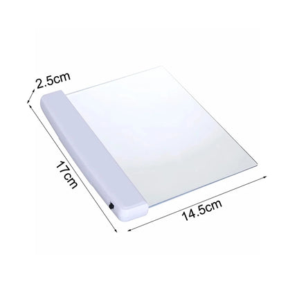 Portable Panel Book Reading Light – Ultra-Thin LED Page Light for Night Reading, Study & Travel