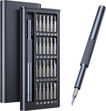 25-in-1 Precision Screwdriver Set – Magnetic Mini Repair Tool Kit for Electronics, Phones & Eyeglasses