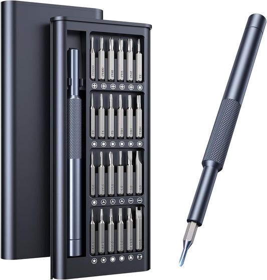 25-in-1 Precision Screwdriver Set – Magnetic Mini Repair Tool Kit for Electronics, Phones & Eyeglasses