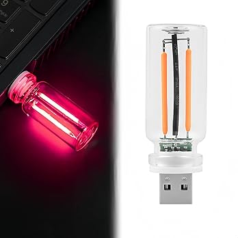 Touch Control Retro LED Night Light – USB Mini Multi-Color Ambient Lamp for Car, Bedroom & Desk