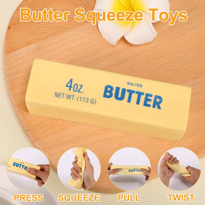 Butter Stick Squishy Toy Slow Rising Stress Relief Fidget Sensory Toy