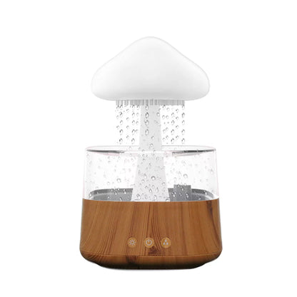 Rainy Cloud Humidifier – Aesthetic LED Cool Mist Diffuser with Rainfall Visual & Mood Lighting