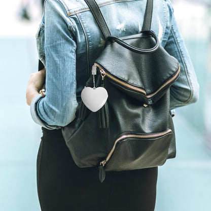 USB Heart-Shaped LED Purse Light – Motion-Activated Mini Night Light for Bags & Travel